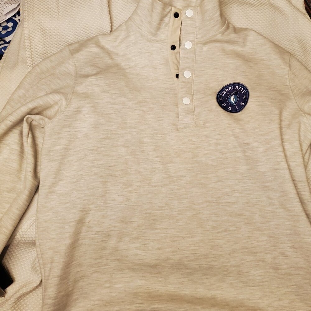 2019 NBA All-Star Game Charlotte Quarter Snap Pullover Size M Official Event